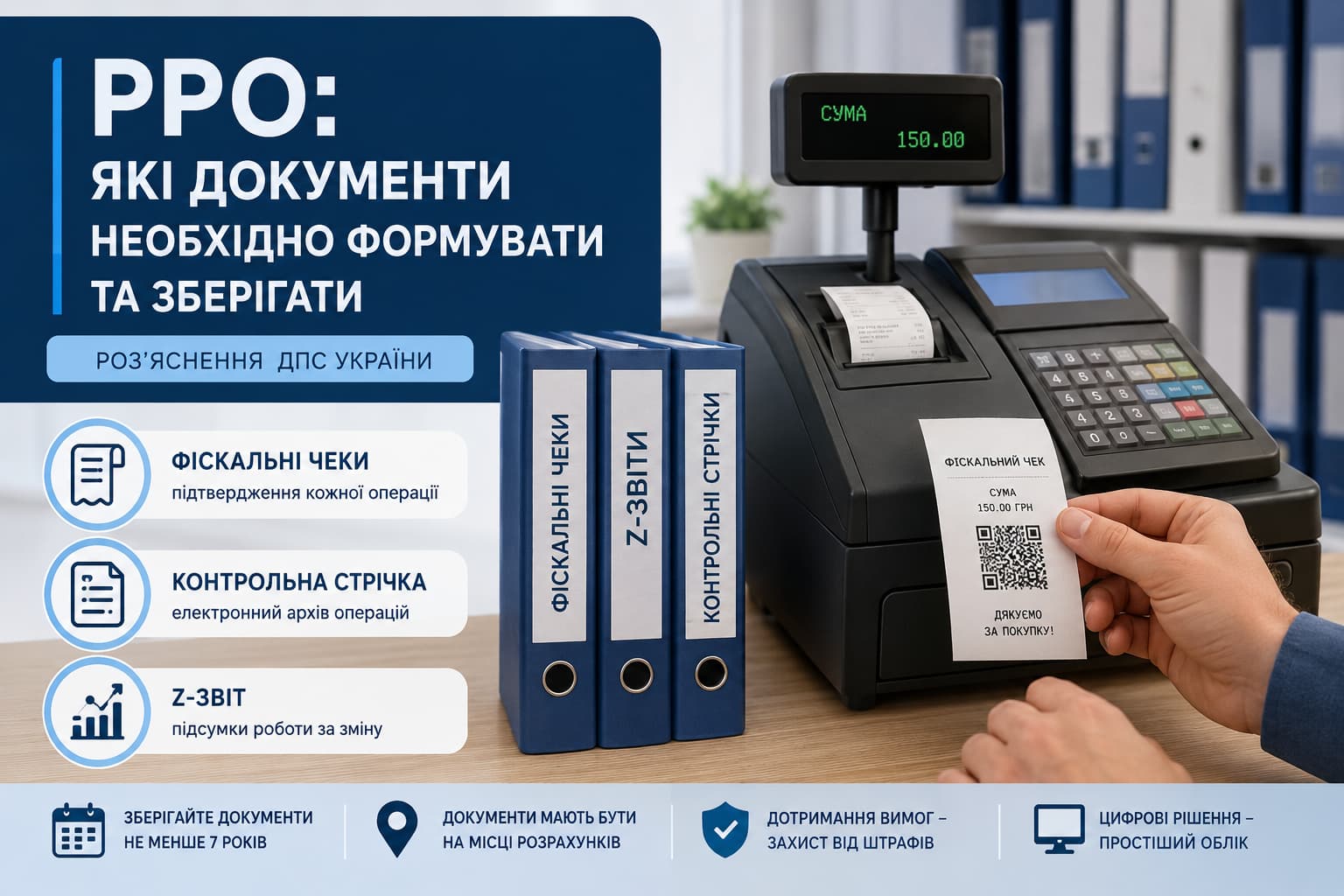 Перелік документів, необхідних для РРО