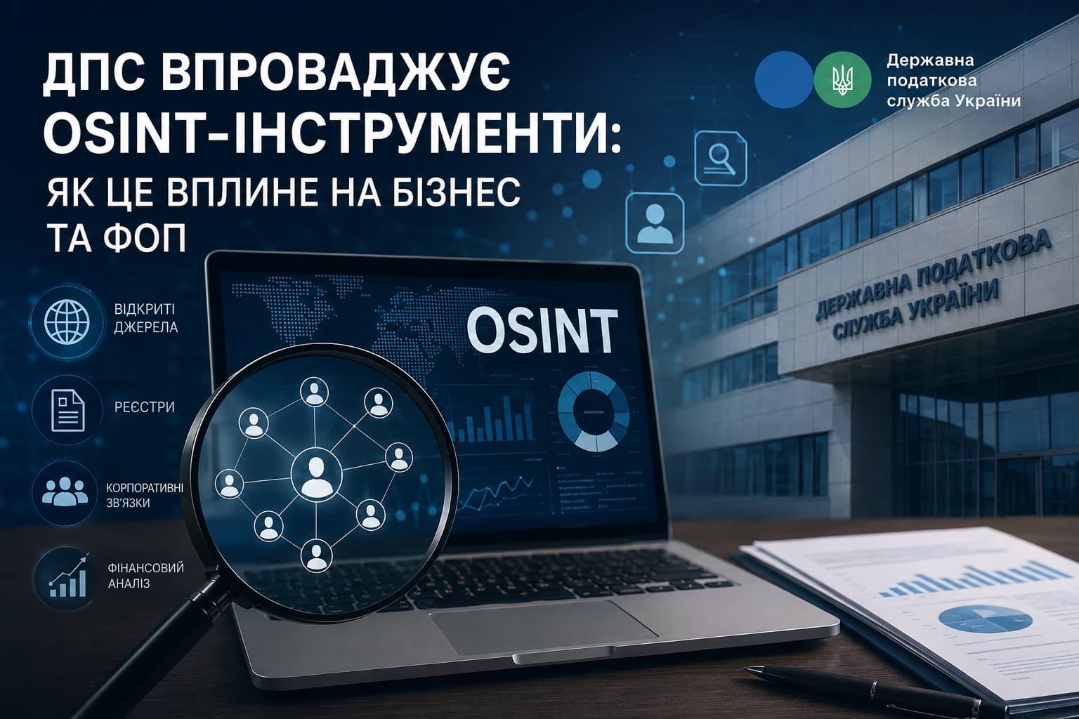 ДПС впроваджує OSINT-інструменти для бізнесу